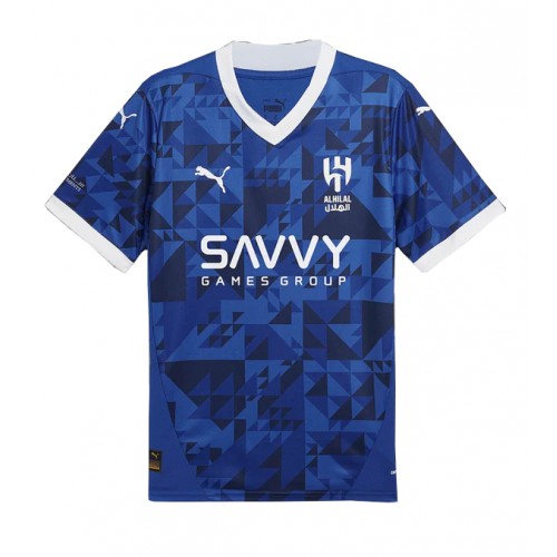 Fotbalové Dres Al-Hilal Domácí 2024-25 Krátký Rukáv